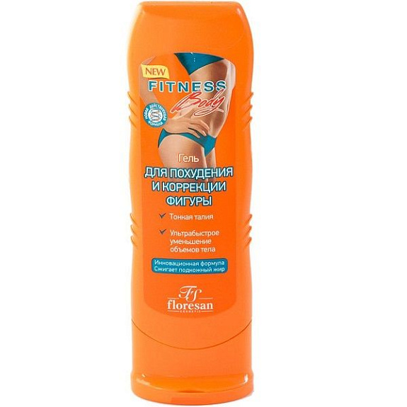 Гель для похудения и коррекции фигуры Fitness Body, 125 мл