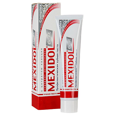 Зубная паста dent complex Mexidol, 100 г