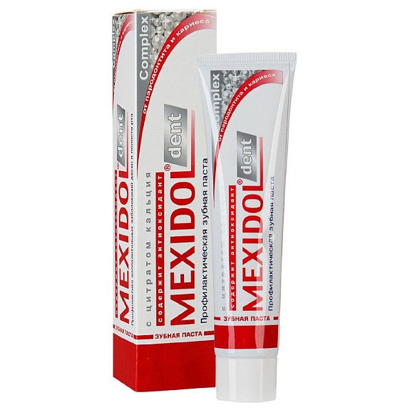 Зубная паста dent complex Mexidol, 100 г