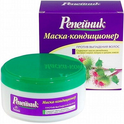 Маска-кондиционер против выпадения волос Репейник, 250 мл