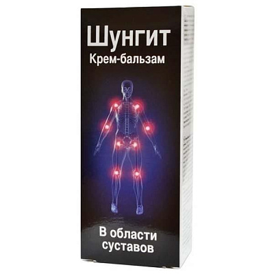 Шунгит крем-бальзам для суставов Фора Фарм, 75 мл
