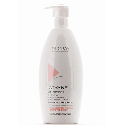 Увлажняющее молочко для тела Ictyane Ducray, 500 мл