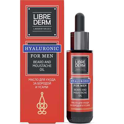 Масло для ухода за бородой и усами Librederm For Men, 50 мл