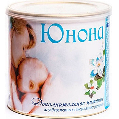Дополнительное питание для беременных и кормящих женщин Юнона, 400 г