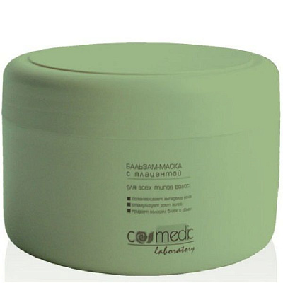 Бальзам-маска с плацентой для всех типов волос Cosmedic, 250 мл