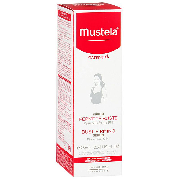 Сыворотка для упругости бюста Mustela, 75 мл