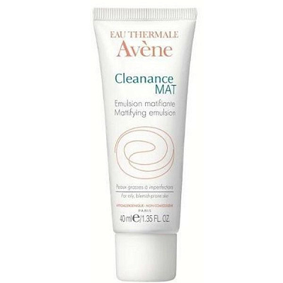 Матирующая эмульсия против жирного блеска Cleanance Avene, 40 мл