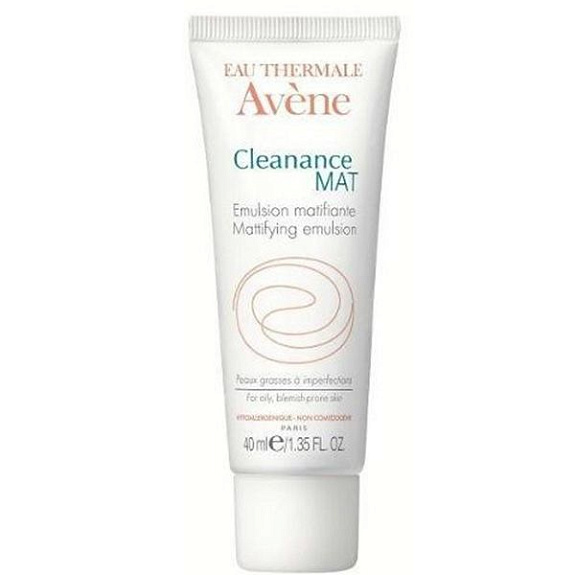 Матирующая эмульсия против жирного блеска Cleanance Avene, 40 мл
