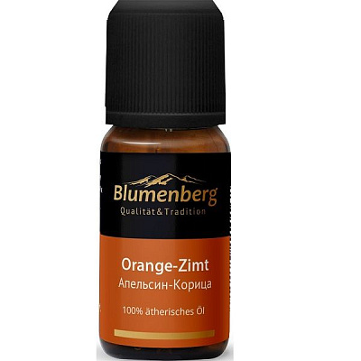 Смесь эфирных масел Апельсин Корица Blumenberg, 10 мл