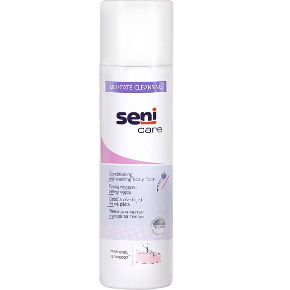 Пенка для мытья и ухода за телом Seni Care, 500 мл
