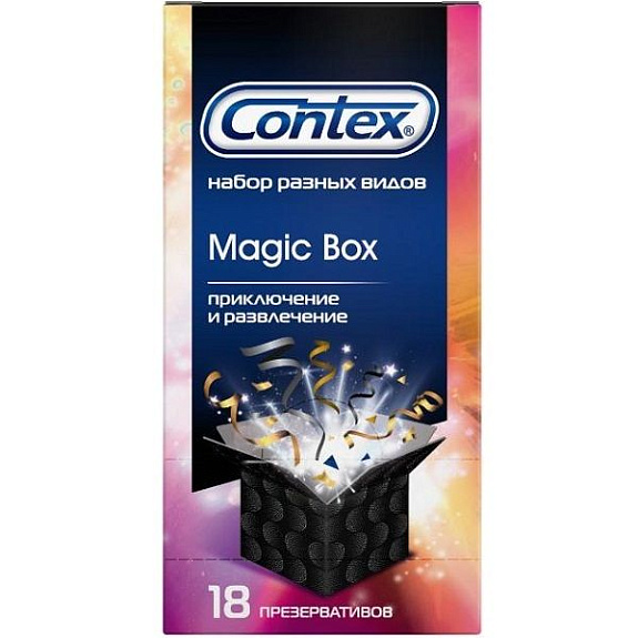 Набор презервативов разных видов Magic Box Приключение и развлечение Contex, 18 шт
