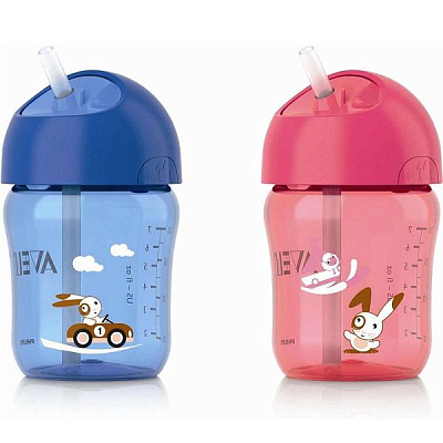 Чашка с трубочкой Avent SCF760/00 с 12 месяцев, 260 мл