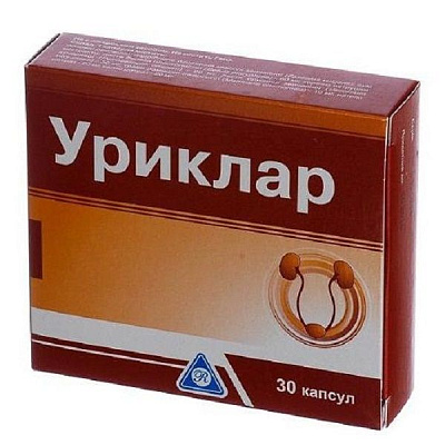 Растительный комплекс Уриклар для здоровья мочевыводящей системы, 30 шт