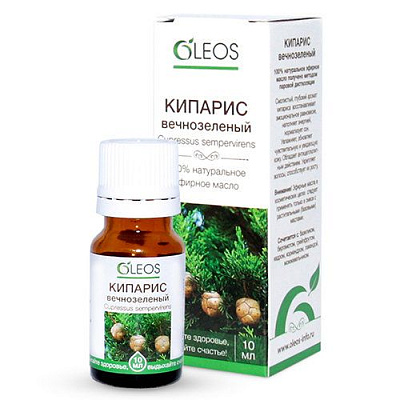 Эфирное масло кипариса Oleos, 10 мл