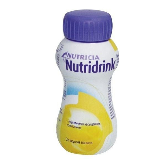 Nutridrink со вкусом ванили Nutricia, 200 мл