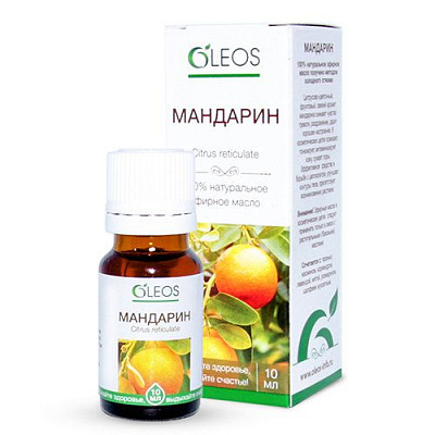 Эфирное масло мандарина Oleos, 10 мл