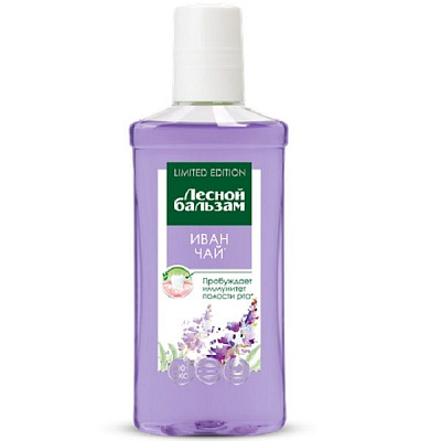 Ополаскиватель для зубов и десен Лесной бальзам Иван-чай, 250 мл