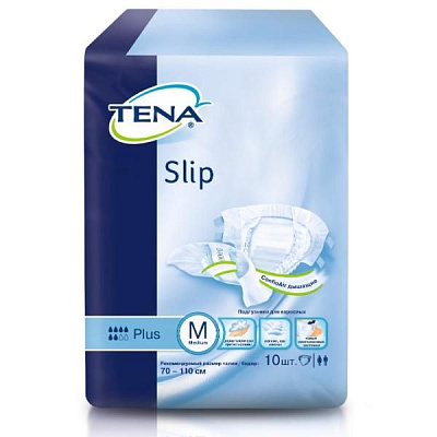 Подгузники Slip Plus для взрослых M Tena, 10 шт
