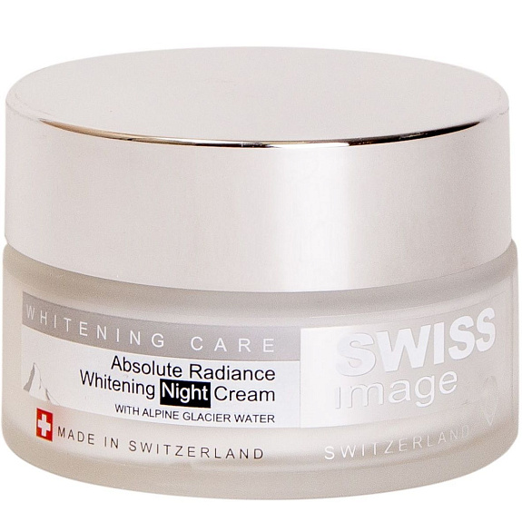Осветляющий ночной крем выравнивающий тон кожи SPF 17 Swiss Image, 50 мл
