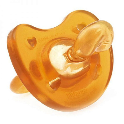 Пустышка Chicco Physio Soft натуральный латекс от 6-12 мес, 1 шт