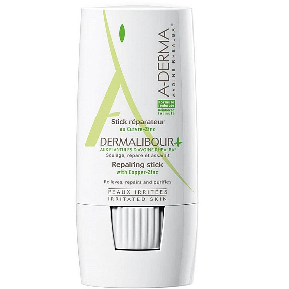 Заживляющий стик A-Derma Dermalibour+ Дермалибур+, 8 г