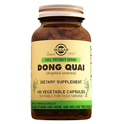 Солгар Корень дягиля плюс Нормализация менструального цикла  Solgar, 100 капсул