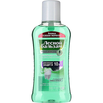 Ополаскиватель для полости рта Лесной бальзам комплексная защита 10 в 1, 400 мл