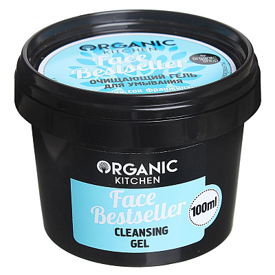Очищающий гель для умывания Face bestseller Organic kitchen, 100 мл