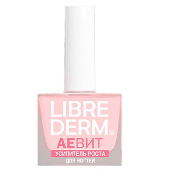 Средство по уходу за ногтями Librederm Аевит Усилитель роста, 10 мл