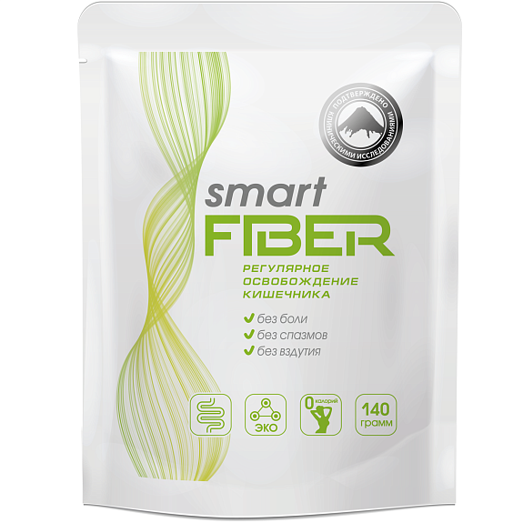 Smart Fiber регулярное освобождение кишечника, 140 г