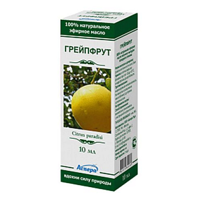 Эфирное масло грейпфрут Аспера, 10 мл