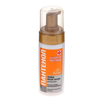 Пенка после загара для всей семьи формула 314 Floresan, 150 мл