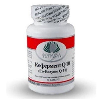 Кофермент Q10, Поддержка сердечно-сосудистой системы, Альтера Холдинг, 60 капсул