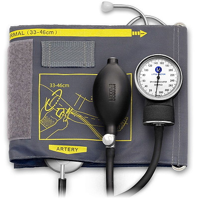 Тонометр ld-60 механический увеличенная манжета Little Doctor, 1 шт