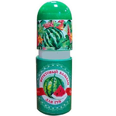 Гигиеническая помада для губ Фруктовый бальзам со вкусом арбуза, 4,2 г