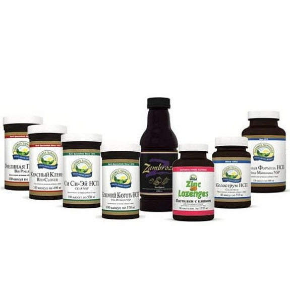 Набор "Сильный иммунитет" (Стоп простуда) Kit Strong Immunity NSP, 8 шт