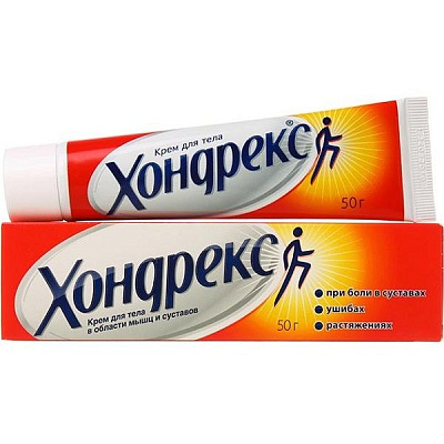 Крем для тела в области мышц и суставов Хондрекс, 50 г
