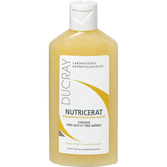 Сверхпитательный шампунь Nutricerat Ducray, 200 мл