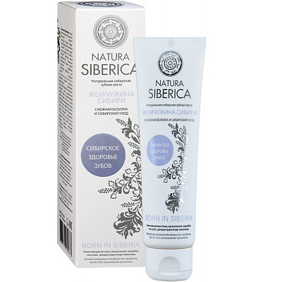 Зубная паста Жемчужина Сибири Natura Siberica, 100 г