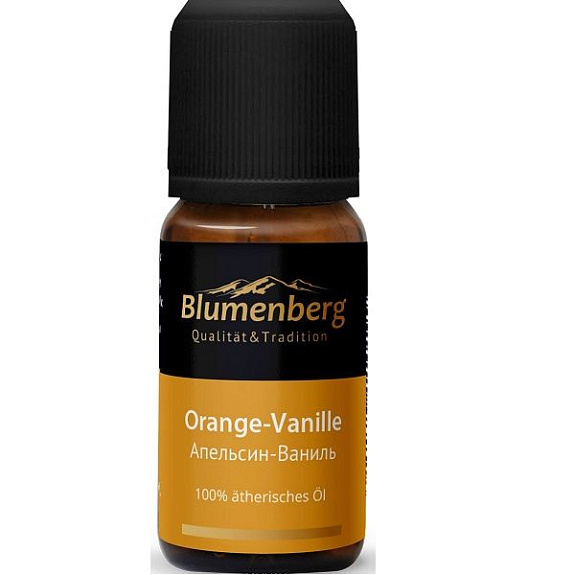 Смесь эфирных масел Апельсин Ваниль Blumenberg, 10 мл