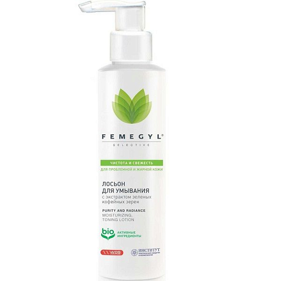 Лосьон для умывания Femegyl Чистота и свежесть для проблемной и жирной кожи, 200 мл