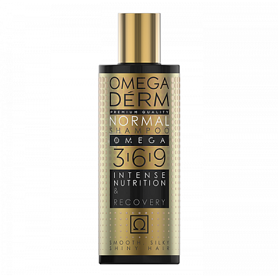 Шампунь Omegaderm Omega 3-6-9 Intense Nutrition & REcovery Интенсивное питание и восстановление, 250 мл