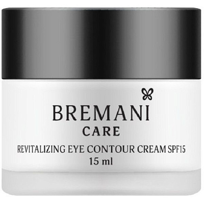 Восстанавливающий крем для кожи вокруг глаз с SPF15 Revitalizing Eye Contour Cream SPF15 Bremani NSP, 15 мл