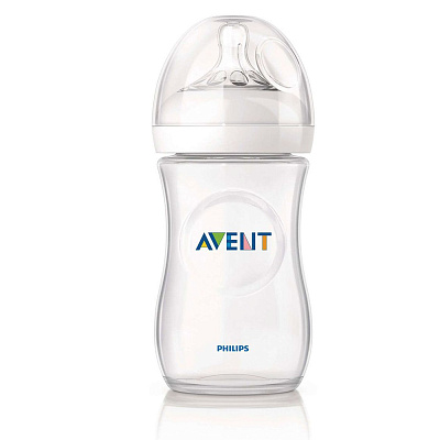 Бутылочка для кормления Natural от 1 месяца Philips Avent, 260 мл