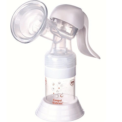 Молокоотсос ручной Basic с принадлежностями Canpol Babies