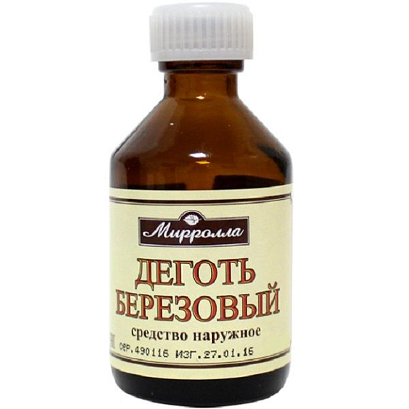 Березовый деготь серии «Мирролла»