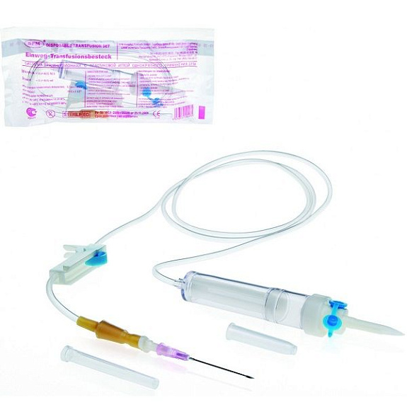 Система для переливания крови однократного применения SFM