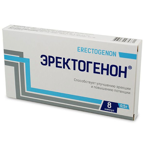 Эректогенон Восстановление здоровой эрекции РИА «Панда», 500 мг, 15 капсул