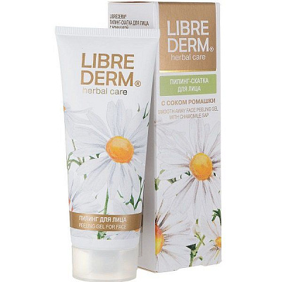 Пилинг-скатка для лица Librederm с соком ромашки, 75 мл