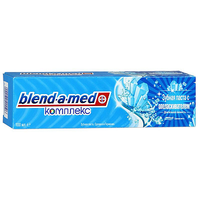 Зубная паста комплекс 7 Длительная свежесть с ополаскивателем Blend-a-med, 100 мл